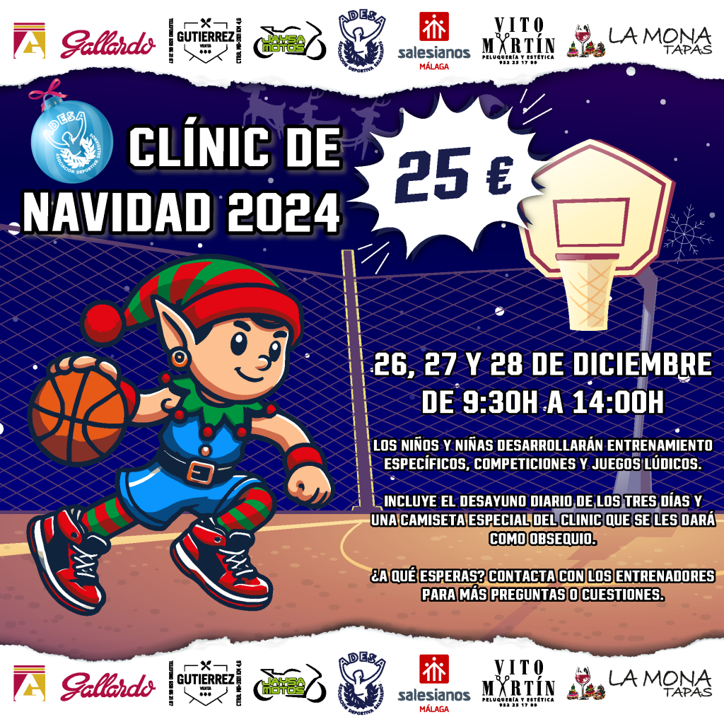 Cartel Clinic Navidad 2024